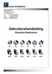 APEX DYNAMICS ADR Gebruikershandleiding