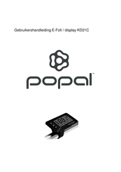 Popal KD21C Gebruikershandleiding