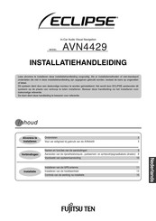 Fujitsu Ten Eclipse AVN4429 Installatiehandleiding