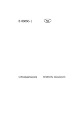 AEG B 89090-5 Gebruiksaanwijzing