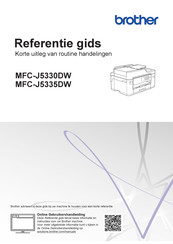 Brother MFC-J5330DW Referentie Gids