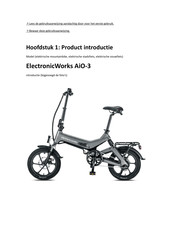 electronic works AiO-3 Gebruiksaanwijzing