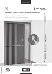 FUHR Multitronic 881 Gebruiks- En Onderhoudshandleiding