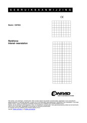 Conrad Renkforce wh2600 Gebruiksaanwijzing