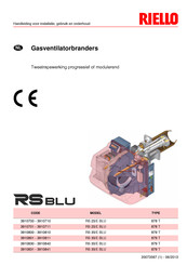 Riello 3910830 Handleiding Voor Installatie, Gebruik En Onderhoud