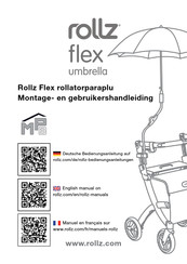 Rollz flex umbrella Montage- En Gebruikershandleiding