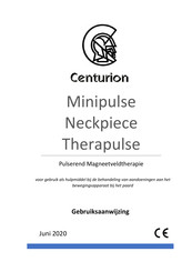 Centurion Minipulse Gebruiksaanwijzing