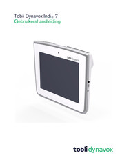 Tobii Dynavox Indi 7 Gebruikershandleiding
