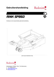 Redexim RINK SP950 Gebruikershandleiding