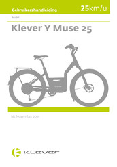 Klever Y Muse 25 2021 Gebruikershandleiding