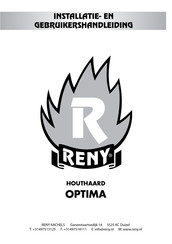 RENY OPTIMA Installatie- En Gebruikershandleiding