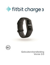 Fitbit charge 3 Gebruikershandleiding