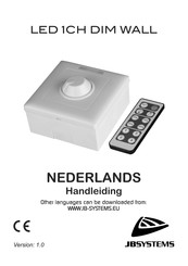 JB Systems LED 1CH DIM WALL Handleiding
