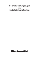 KitchenAid KCBIX 60600 Gebruiksaanwijzing En Installatiehandleiding