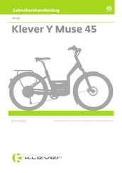 Klever X Speed 45 Gebruikershandleiding