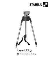 Stabila LAX 50 Bedieningshandleiding
