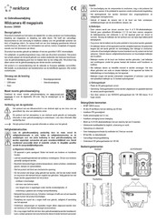 Renkforce 2300581 Gebruiksaanwijzing