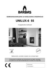 barbas UNILUX-6 55 Gebruiksaanwijzing & Handleiding Onderhoud