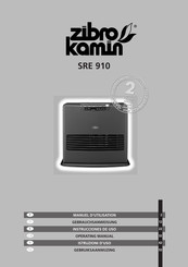 Zibro Kamin SRE 910 Gebruiksaanwijzing