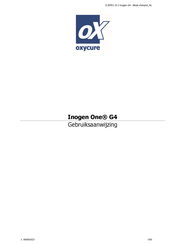 oxycure Inogen One G4 Gebruiksaanwijzing