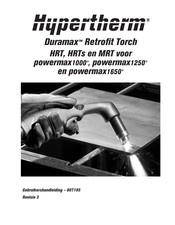Hypertherm Duramax HRTs Duramax MRT Gebruikershandleiding