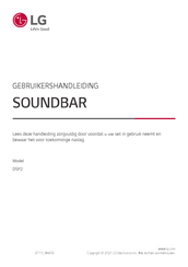 LG DSP2 Gebruikershandleiding