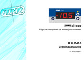 JUMO di eco Gebruiksaanwijzing