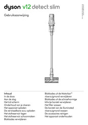 Dyson v15 detect Gebruiksaanwijzing
