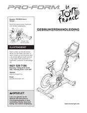 Pro-Form PFEVEX71916.0 Gebruikershandleiding