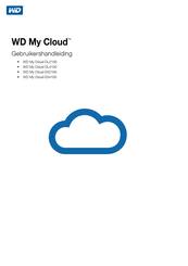 WD My Cloud EX4100 Gebruikershandleiding