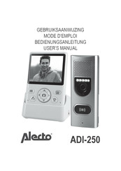 Alecto ADI-250 Gebruiksaanwijzing