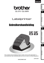 Brother QL-570 Gebruikershandleiding