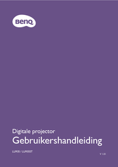 BenQ LU935 Gebruikershandleiding