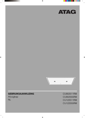 Atag CU122555RM Gebruiksaanwijzing