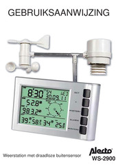 Alecto WS-2900 Gebruiksaanwijzing