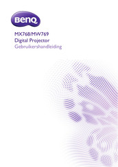 BenQ MW769 Gebruikershandleiding