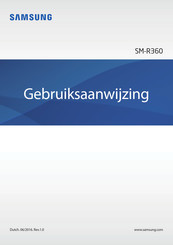 Samsung Gear Fit2 Gebruiksaanwijzing
