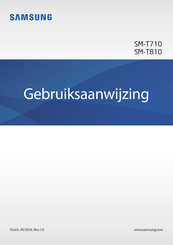 Samsung SM-T810 Gebruiksaanwijzing