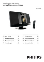 Philips DCM2060 Gebruiksaanwijzing