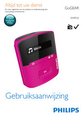 Philips GoGEAR SA4RGA02PN/97 Gebruiksaanwijzing