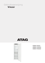 Atag KD85178CDC Gebruiksaanwijzing