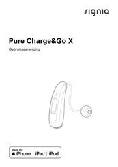 signia Pure Charge&Go X Gebruiksaanwijzing