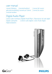 Philips GoGear SA159/02 Gebruikershandleiding