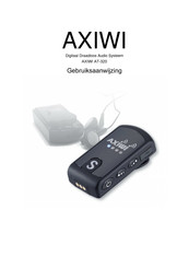 AXIWI AT-320 Gebruiksaanwijzing