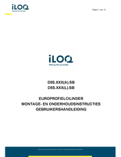 iLoq D5S. A.SB Series Gebruikershandleiding