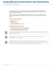 Aruba AP567 Installatiehandleiding