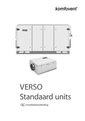 Komfovent VERSO Standaard CF Series Installatiehandleiding