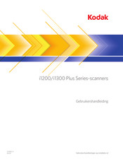 Kodak i1200 Plus Series Gebruikershandleiding