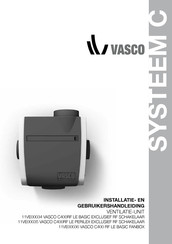 Vasco SYSTEEM C 11VE00034 C400RF LE BASIC Installatie- En Gebruikershandleiding