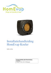 HomEvap Koeler Installatiehandleiding